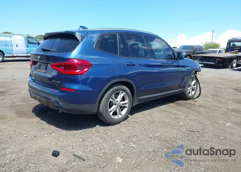 2021 BMW X3 Sdrive30I z USA, uszkodzony, nr VIN 5UXTY3C08M9E91116